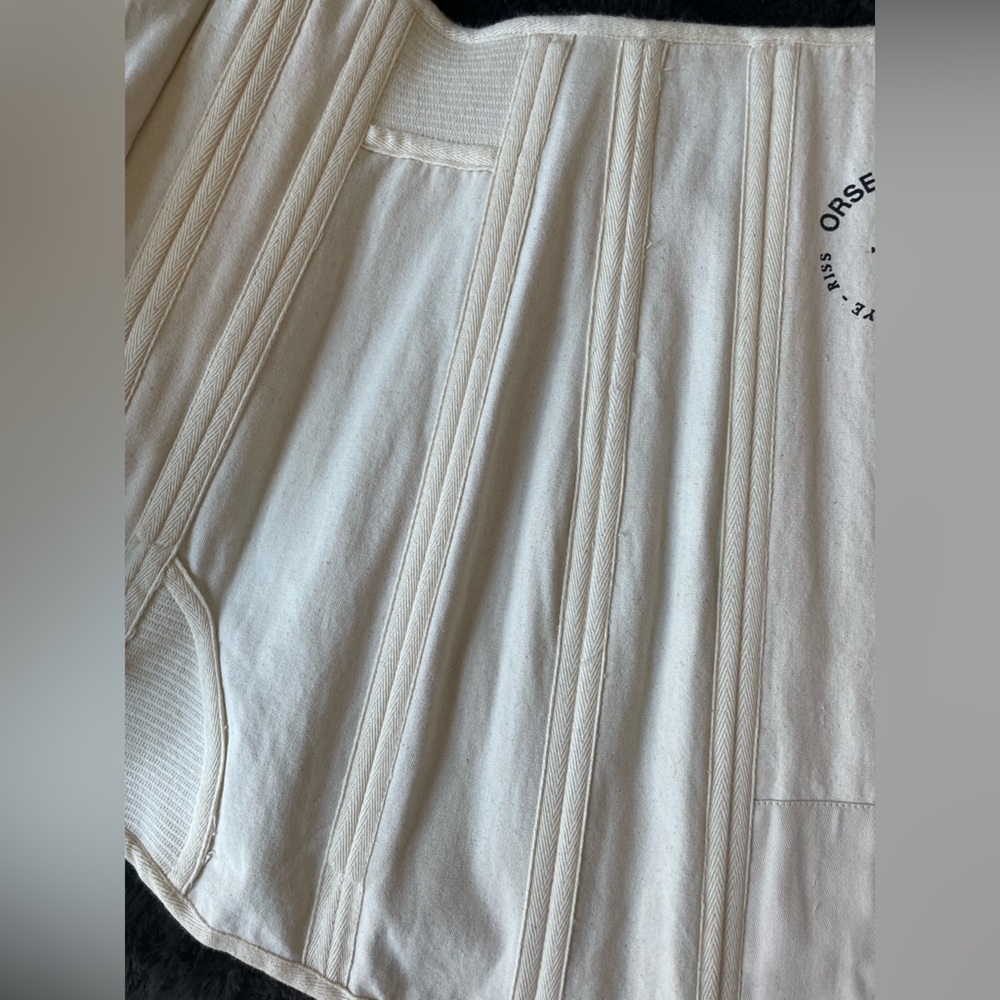 Orseund Iris Gamine Skirt Ivory Size Small - Picture 2 of 4